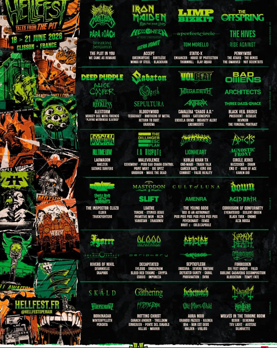 TravelP5 Hellfest 2026 🇫🇷 - ❌️VENDIDO❌️