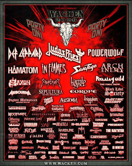 TravelP7 Wacken 2026 🇩🇪